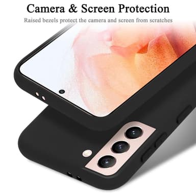 Samsung Galaxy S21 5G Suojakuori Kotelo (Musta)