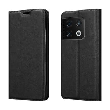 OnePlus 10 PRO 5G Suojakuori Lompakkokotelo (Musta)