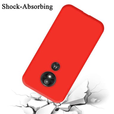 Motorola MOTO E5 PLAY GO Suojakuori Kotelo (Punainen)