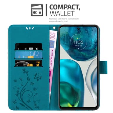 Motorola MOTO G52 4G / G82 5G Suojakuori Lompakkokotelo