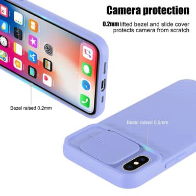 iPhone XR Case Suojakuori Cover (Violetti)