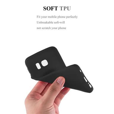Suojakuori Samsung Galaxy S6 EDGE Kotelo (Musta)
