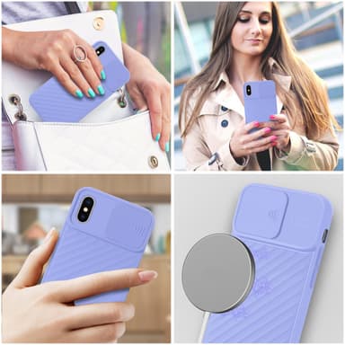 iPhone XR Case Suojakuori Cover (Violetti)