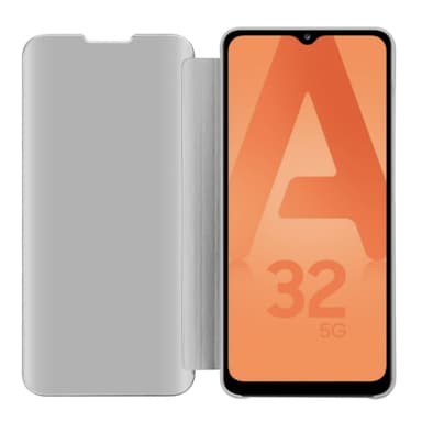 Suojakuori Samsung Galaxy A32 5G Lompakkokotelo (Hopea)