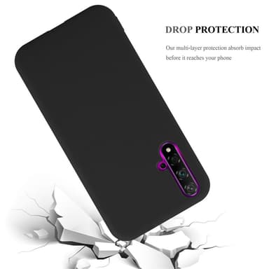 Suojakuori Huawei NOVA 5 / 5 PRO Kotelo (Musta)