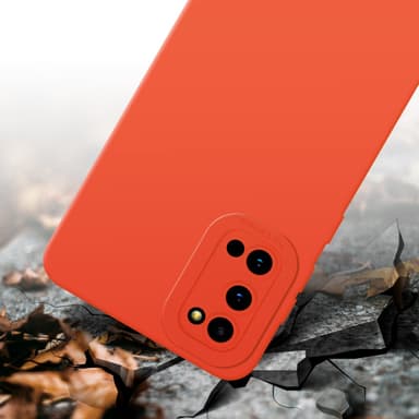 Samsung Galaxy S20 Suojakuori Kotelo (Oranssi)