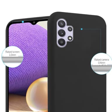 Suojakuori Samsung Galaxy A32 5G Kotelo (Musta)
