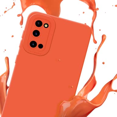 Samsung Galaxy S20 Suojakuori Kotelo (Oranssi)