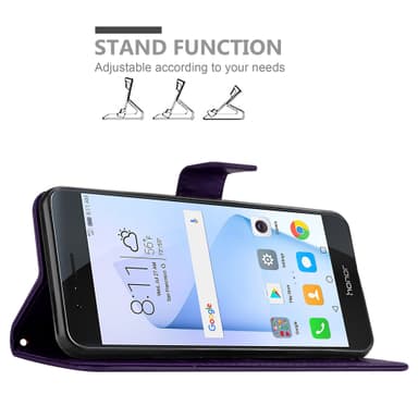 Honor 8 / 8 PREMIUM Suojakuori Lompakkokotelo