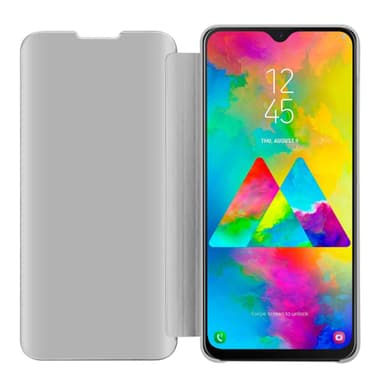 Suojakuori Samsung Galaxy M20 Lompakkokotelo (Hopea)