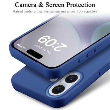 iPhone 16 PLUS Suojakuori Kotelo Case (Sininen)