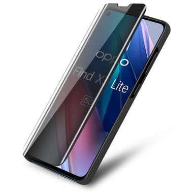 Suojakuori Oppo FIND X3 LITE Lompakkokotelo (Musta)