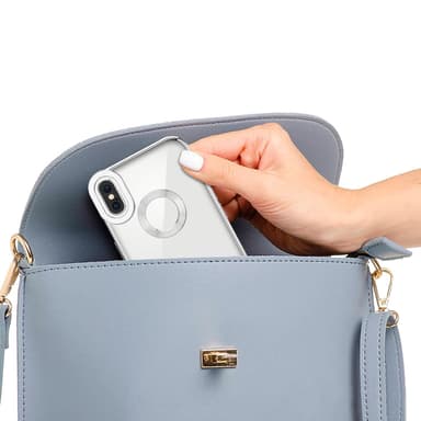 iPhone XS MAX Suojakuori Kotelo (Läpinäkyvä)