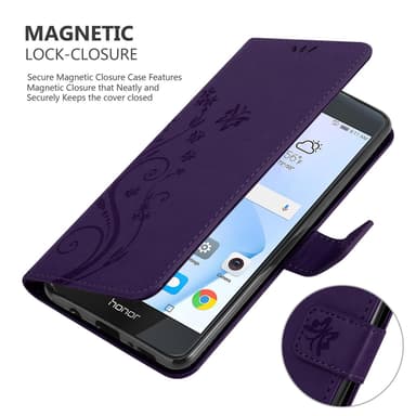 Honor 8 / 8 PREMIUM Suojakuori Lompakkokotelo