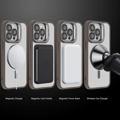 iPhone 15 PRO Suojakuori Kotelo Magsafe kompatibel