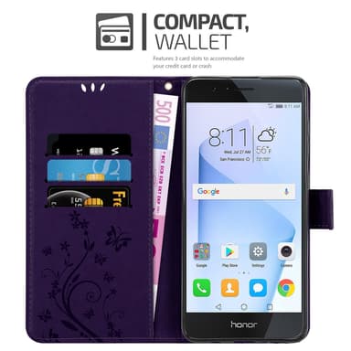 Honor 8 / 8 PREMIUM Suojakuori Lompakkokotelo