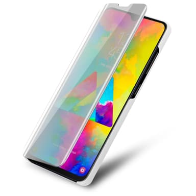 Suojakuori Samsung Galaxy M20 Lompakkokotelo (Hopea)