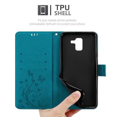 Samsung Galaxy J6 2018 Suojakuori Lompakkokotelo