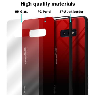 Suojakuori Samsung Galaxy S10e Kotelo (Musta)
