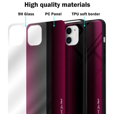 iPhone 11 Suojakuori Kotelo (Vaaleanpunainen)