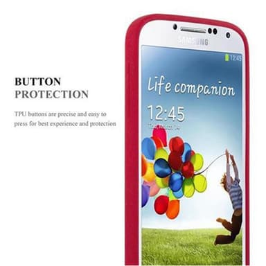 Suojakuori Samsung Galaxy S4 Kotelo (Punainen)