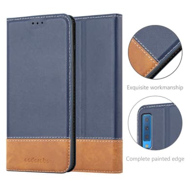 Samsung Galaxy A7 2018 Suojakuori Case (Sininen)