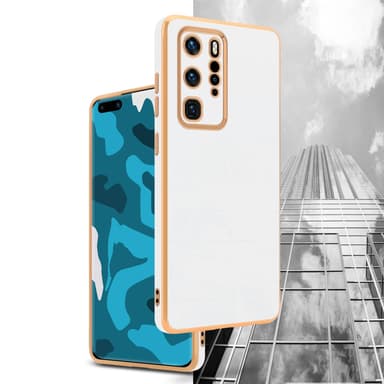 Huawei P40 PRO / P40 PRO+ Suojakuori Cover (Valkoinen)