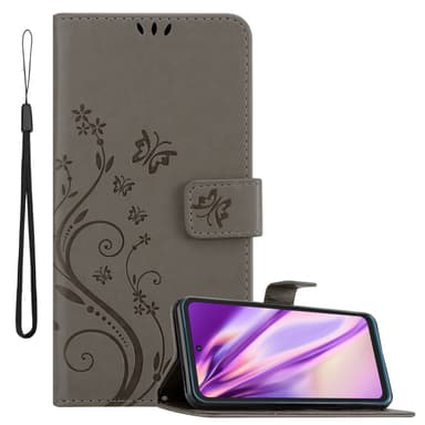 Nokia XR20 Suojakuori Lompakkokotelo (harmaa)