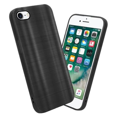 Suojakuori iPhone 7 / 7S / 8 / SE 2020 Kotelo (Musta)