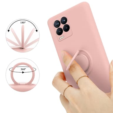 Realme 8 4G / 8 PRO Suojakuori Kotelo (Vaaleanpunainen)