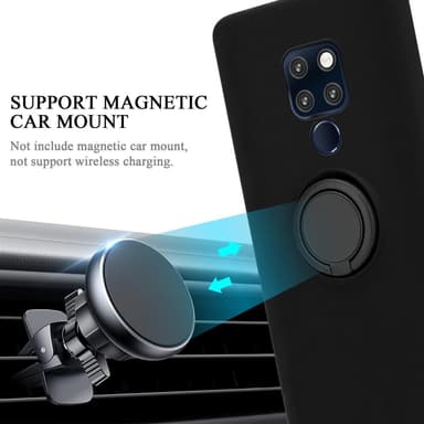 Huawei MATE 20 Suojakuori Case Kotelo (Musta)