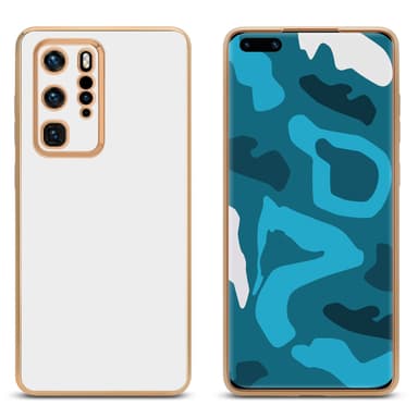 Huawei P40 PRO / P40 PRO+ Suojakuori Cover (Valkoinen)