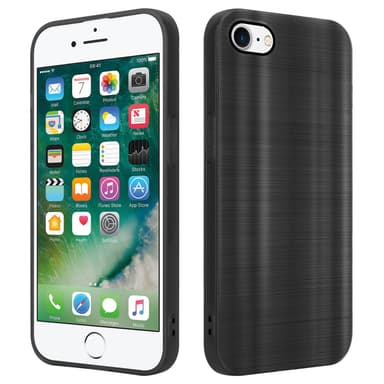 Suojakuori iPhone 7 / 7S / 8 / SE 2020 Kotelo (Musta)