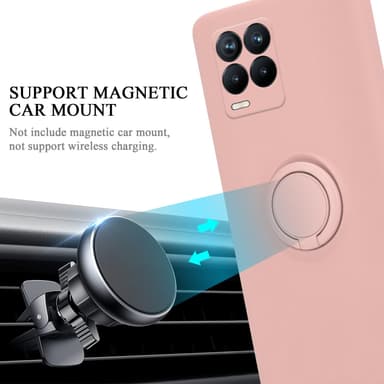 Realme 8 4G / 8 PRO Suojakuori Kotelo (Vaaleanpunainen)