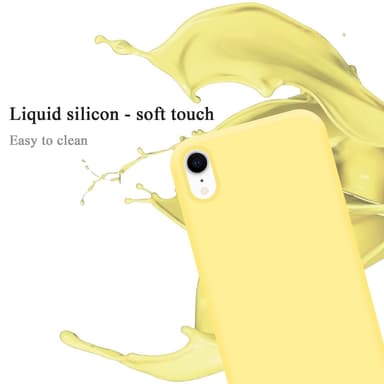 iPhone XR Suojakuori Kotelo Case (Keltainen)