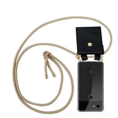 Google PIXEL 3A XL Suojakuori Kotelo (Ruskea)