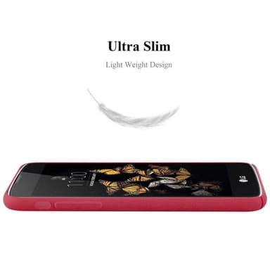 LG K8 2016 Suojakuori Kotelo Case (Punainen)