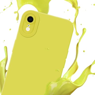 iPhone XR Suojakuori Kotelo (Keltainen)