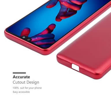Huawei P20 Suojakuori Kotelo (Punainen)