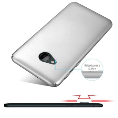 HTC U PLAY Suojakuori Kotelo Cover (Hopea)