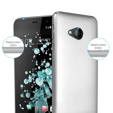 HTC U PLAY Suojakuori Kotelo Cover (Hopea)