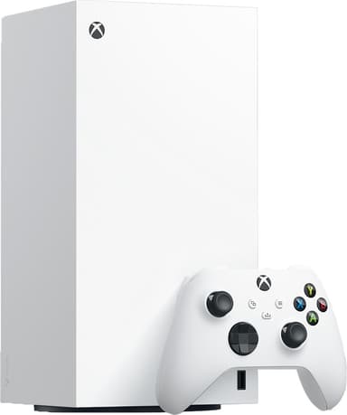Xbox Series X Digital Edition pelikonsoli (valkoinen)