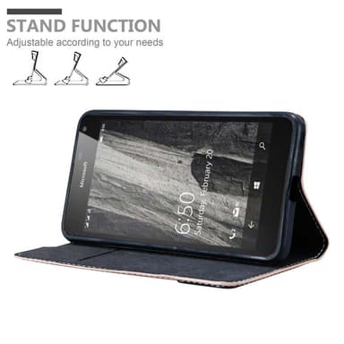 Nokia Lumia 650 Suojakuori Case (Vaaleanpunainen)