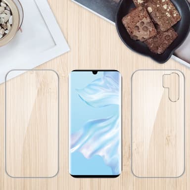Huawei P30 PRO Suojakuori Case Cover (Läpinäkyvä)