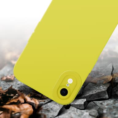 iPhone XR Suojakuori Kotelo (Keltainen)