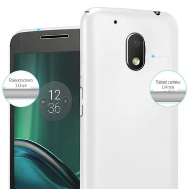 Motorola MOTO G4 PLAY Suojakuori Kotelo Cover (Hopea)