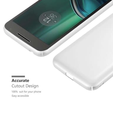Motorola MOTO G4 PLAY Suojakuori Kotelo Cover (Hopea)