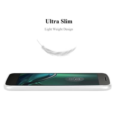 Motorola MOTO G4 PLAY Suojakuori Kotelo Cover (Hopea)