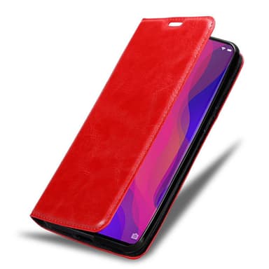 Oppo FIND X Suojakuori Lompakkokotelo (Punainen)