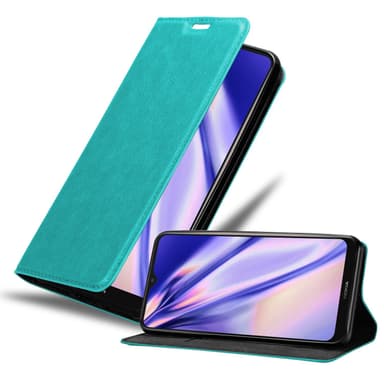 Nokia G50 5G Suojakuori Lompakkokotelo (Turkoosi)